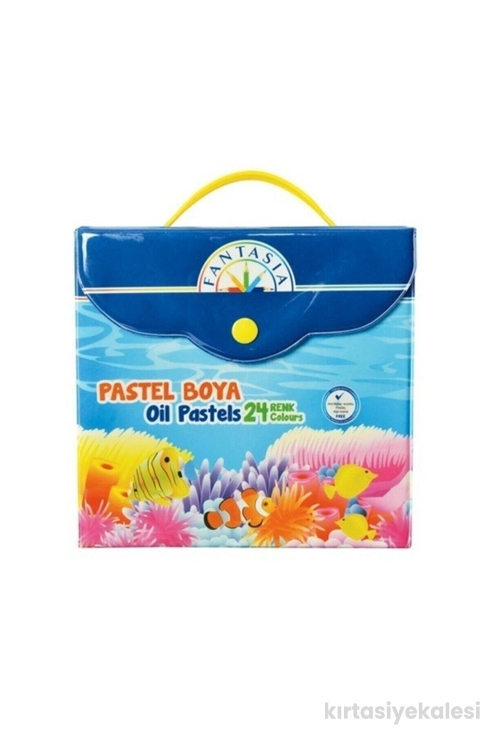 Fantasia 24'lü Plastik Çantalı Pastel Boya