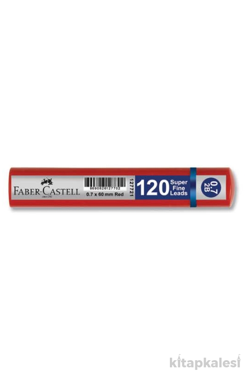 Faber-Castell Grip Min 0.7 mm Kırmızı Tüp 120'li Kalem Ucu