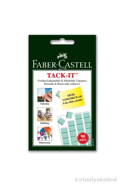 Faber-Castell Tack-it Hamur Yapıştırıcı 50 gr Yeşil