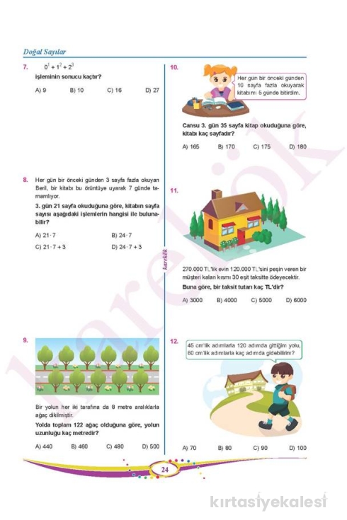 Karekök Yayınları 6. Sınıf Matematik Soru Bankası