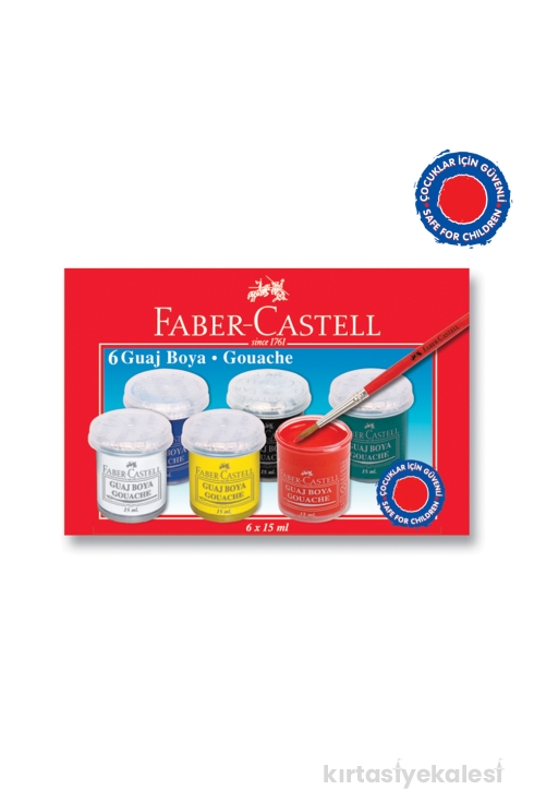 Faber-Castell Guaj Boya 6 Renk