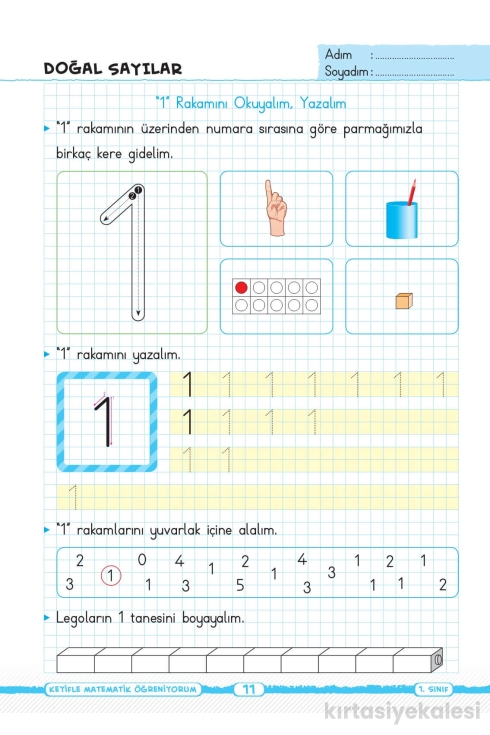 Key Kaliteli Eğitim Yayınları 1. Sınıf Keyifli Okuma Yazma Seti