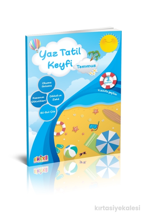 Kaliteli Eğitim Yayınları Key Yayınları 3. Sınıf Yaz Tatili Seti