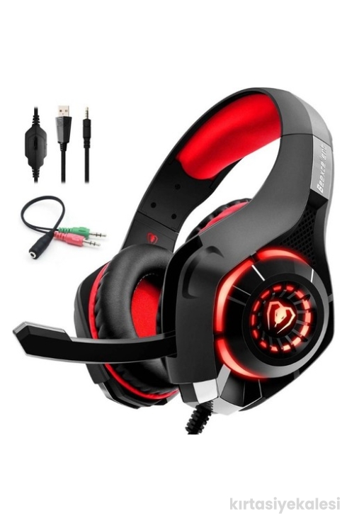 Beexcellent GM-1 Kırmızı Pro Gaming Headset