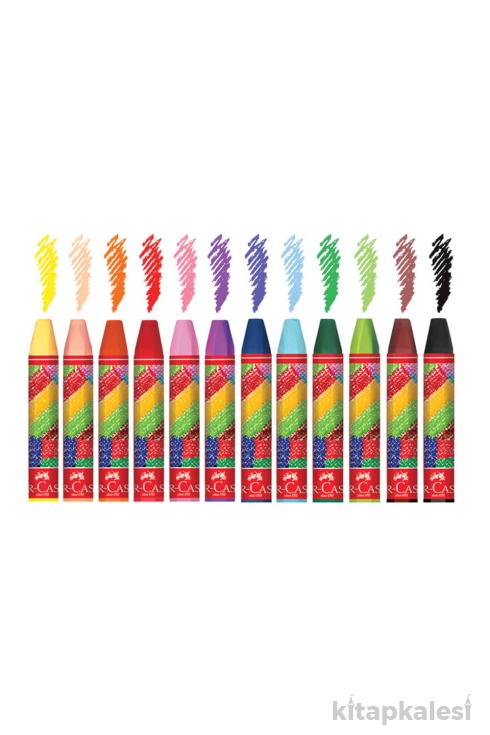 Faber-Castell Altıgen Pastel Boya Kalemi 12 Renk 125308