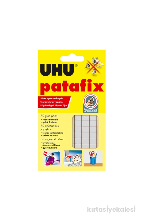 Uhu Yapıştırıcı Tac Patafix Beyaz 41710