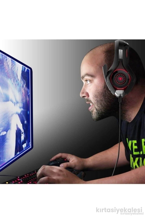 Beexcellent GM-1 Kırmızı Pro Gaming Headset