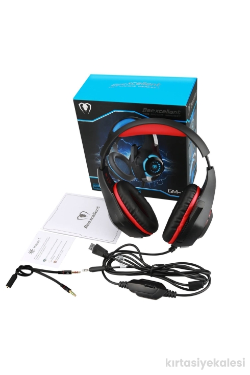 Beexcellent GM-1 Kırmızı Pro Gaming Headset