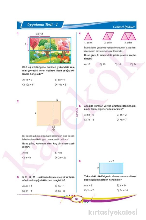 Karekök Yayınları 7. Sınıf Matematik Soru Bankası