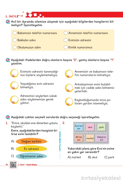 Key Kaliteli Eğitim Yayınları 2. Sınıf Keyifli Eğitim Seti Süper Set (8 Kitap)