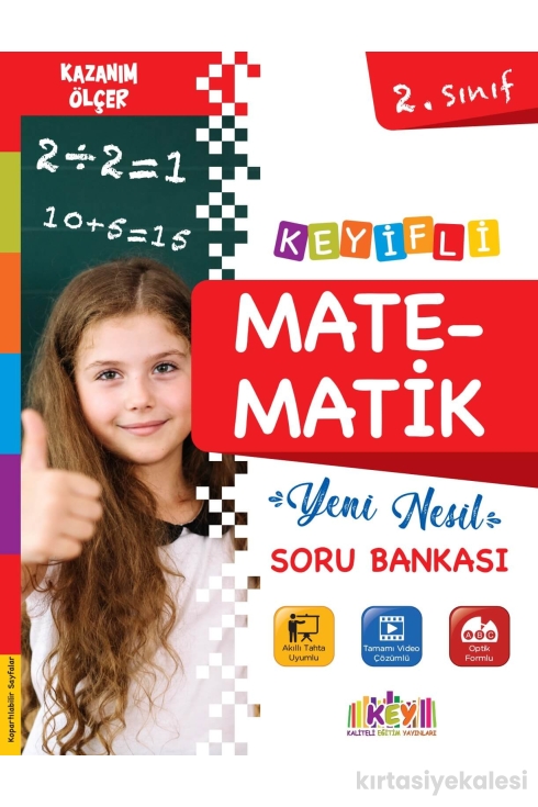 Key Kaliteli Eğitim Yayınları 2. Sınıf Keyi̇fli̇ Matematik Yeni̇ Nesi̇l Soru Bankası