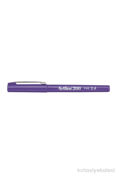 Artline 200 Fine 0.4 mm Mor Yazı ve Çizim Kalemi