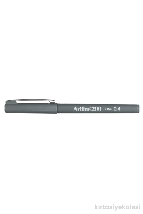 Artline 200 Fine 0.4 mm Gri Yazı ve Çizim Kalemi