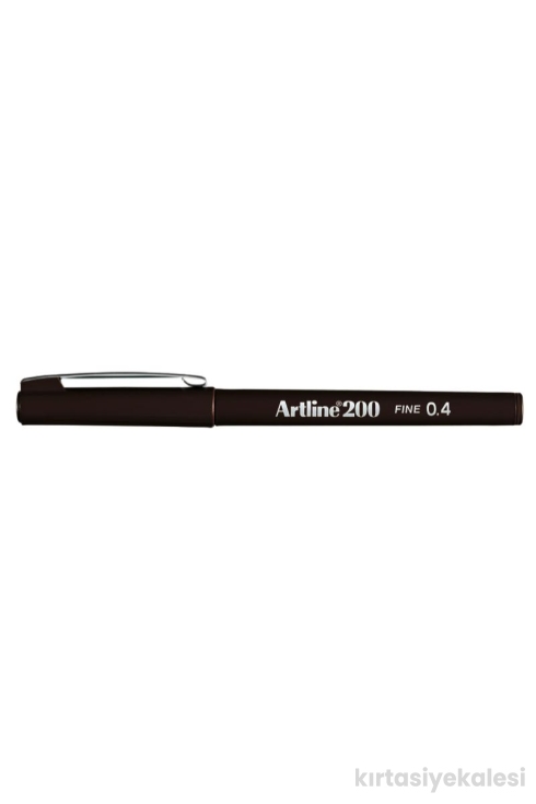 Artline 200 Fine 0.4 mm Koyu Kahverengi Yazı ve Çizim Kalemi