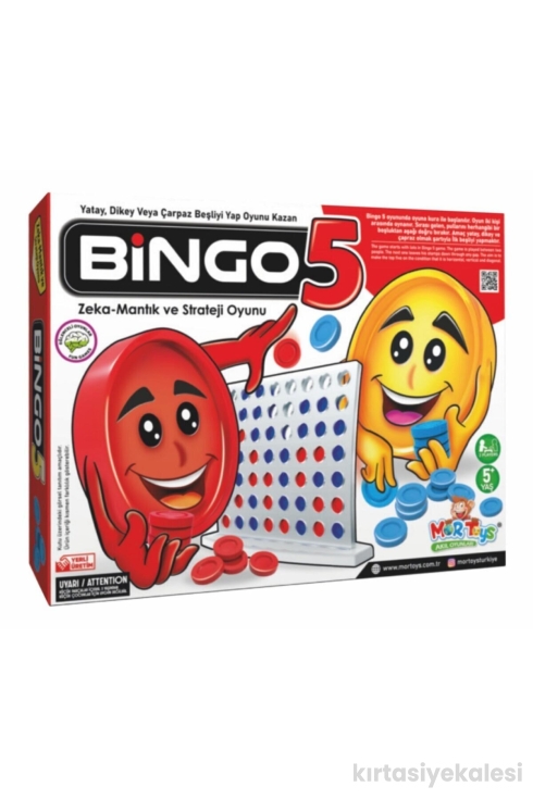 Mortoys Bingo 5 Zeka ve Strateji Oyunu