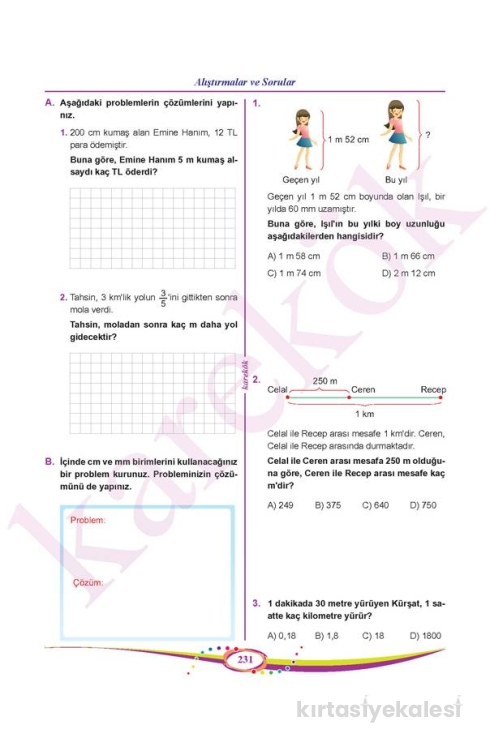 Karekök Yayınları 5. Sınıf Matematik MPS