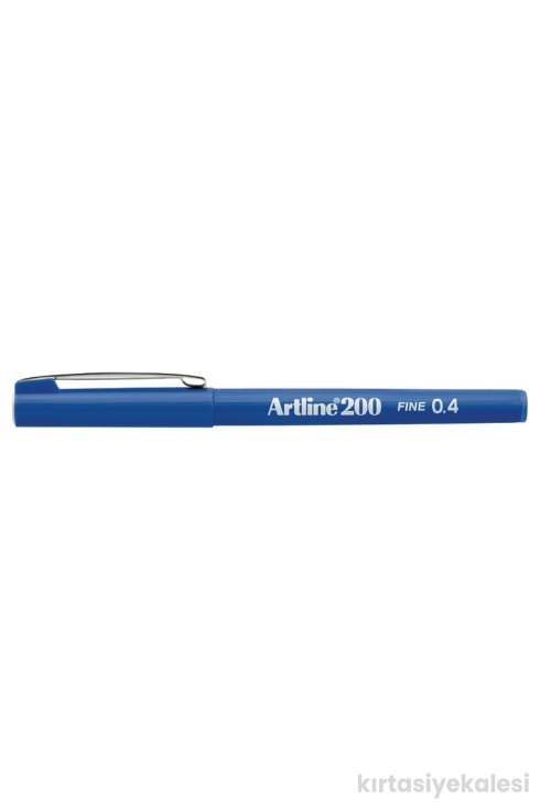 Artline 200 Fine 0.4 mm Mavi Yazı ve Çizim Kalemi