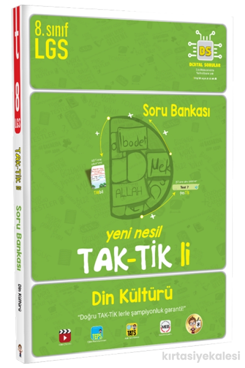 Tonguç Yayınları 8. Sınıf Din Kültürü ve Ahlak Bilgisi Taktikli Soru Bankası