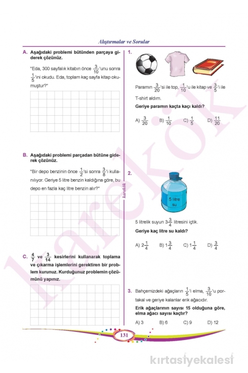 Karekök Yayınları 5. Sınıf Matematik MPS