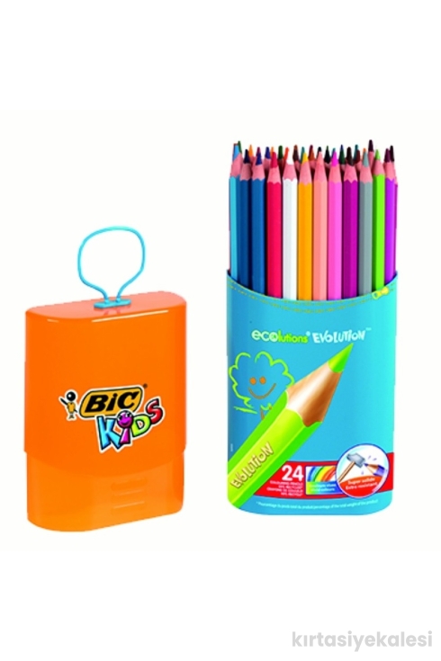 Bic Kids Evolution Kuru Boya Kalemi 24'lü 922511