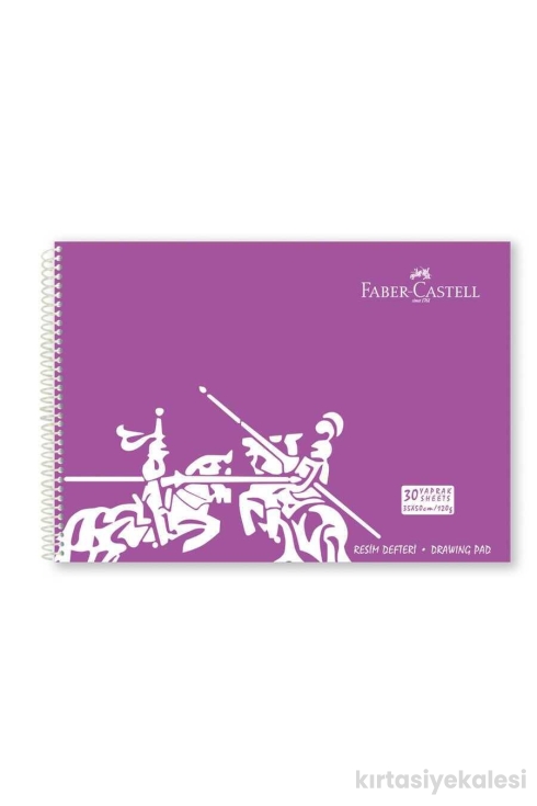 Faber-Castell PP Kapak Resim Defteri 35x50 cm 30 Yaprak
