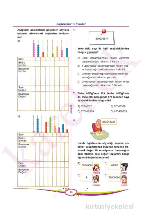 Karekök Yayınları 5. Sınıf Matematik MPS