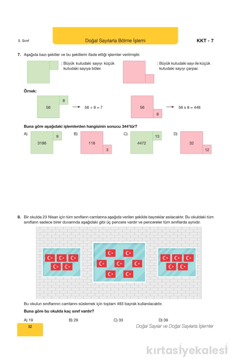 Hız Yayınları 5. Sınıf Matematik Etkinlik Defteri