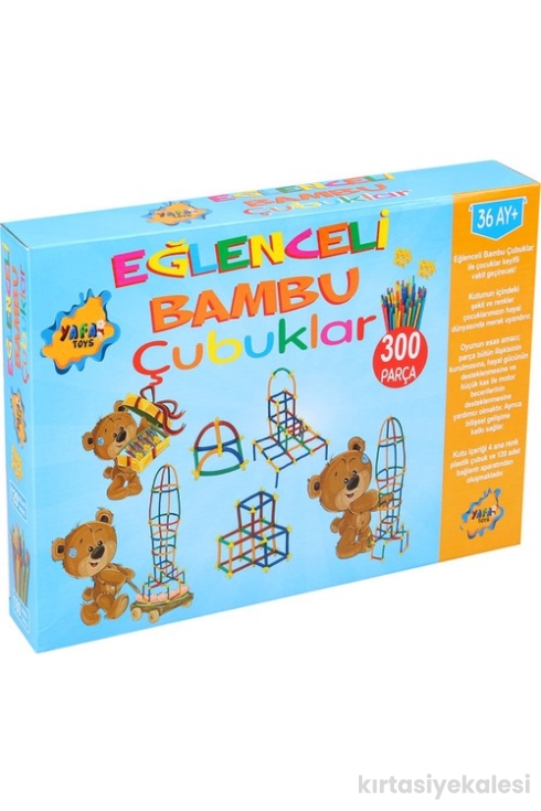 Yafa Toys Eğlenceli Bambu Çubuklar 300 Parça