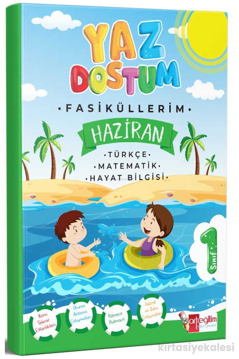 Artı Eğitim Yayınları 1. Sınıf Yaz Dostum Tatil Seti