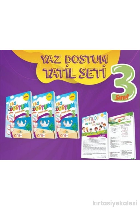 Artı Eğitim Yayınları 3. Sınıf Yaz Dostum Tatil Seti