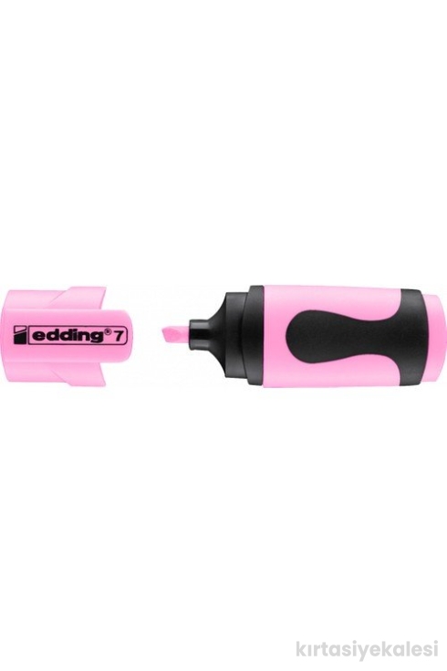 Edding Mini Fosforlu Kalem Pastel Pembe