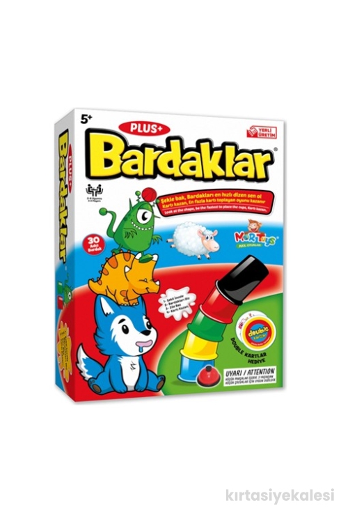 Mortoys Plus Bardaklar Hız, Refleks ve Dikkat Oyunu