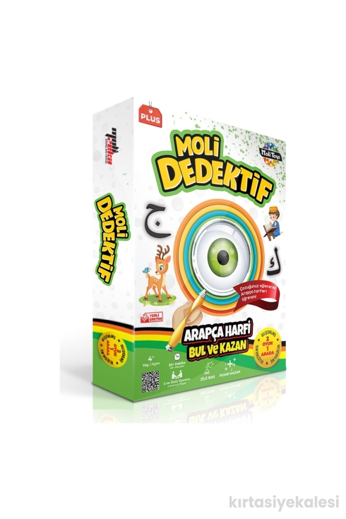 Moli Toys Arapça Dedektif Plus 2 Oyun 1 Arada Eğitici Zeka ve Strateji Oyunu