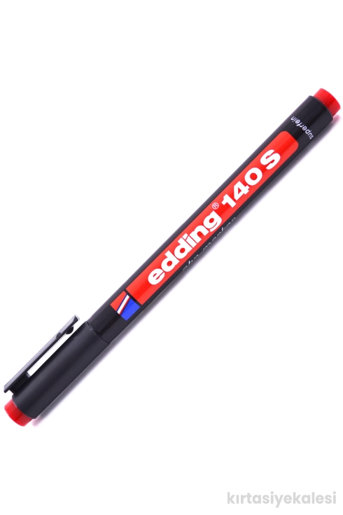 Edding Asetat Kalemi Kırmızı E-140 S
