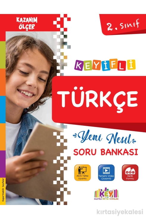 Key Kaliteli Eğitim Yayınları 2. Sınıf Keyi̇fli̇ Türkçe Yeni̇ Nesi̇l Soru Bankası