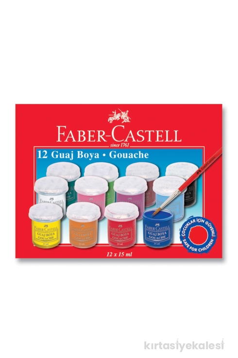 Faber Castell Guaj Boya 12 Renk