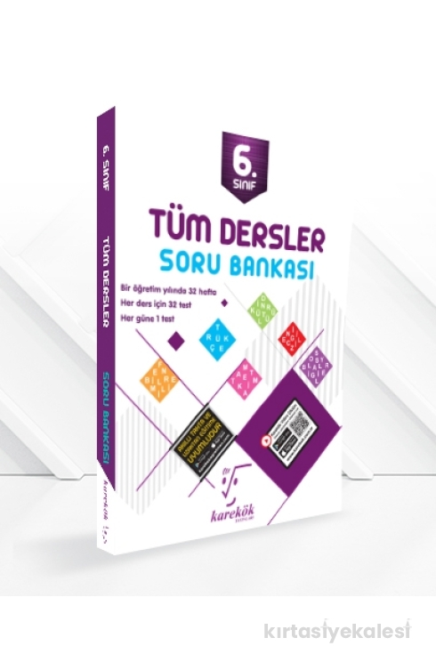 Karekök Yayınları 6. Sınıf Tüm Dersler Soru Bankası