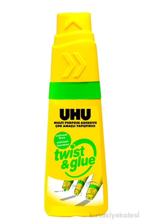 Uhu Twist & Glue Solventsiz Çok Amaçlı Yapıştırıcı 35 Ml