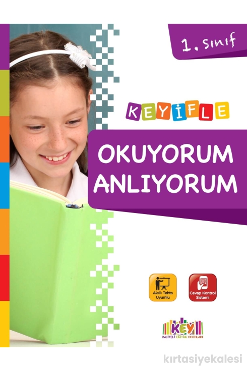 Key Kaliteli Eğitim Yayınları 1. Sınıf Keyifle Okuyorum Anlıyorum