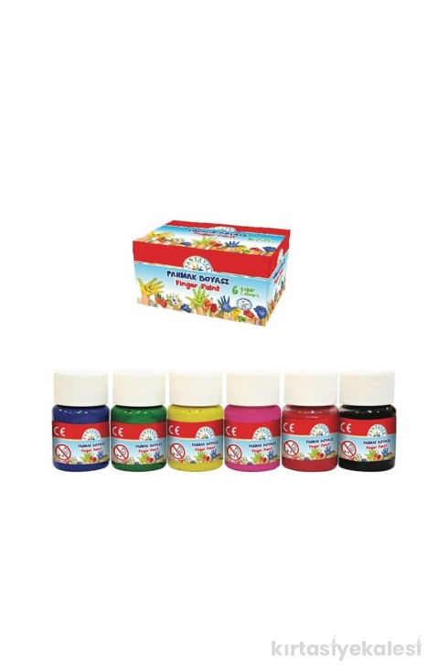 Fantasia Parmak Boyası 20 ml x 6 Renk