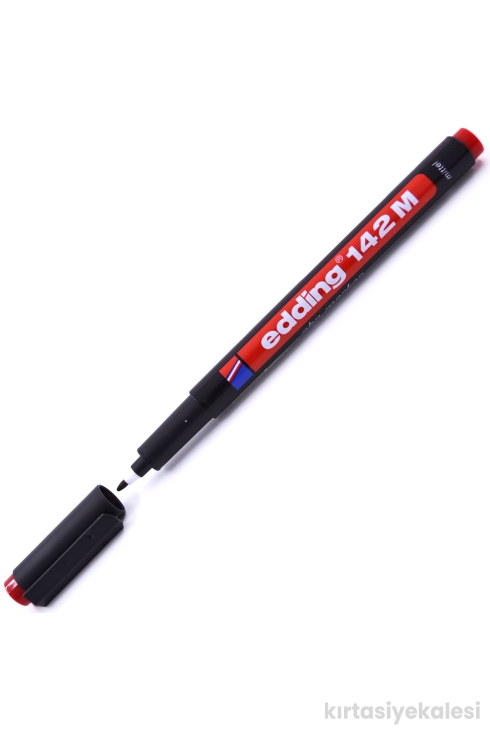 Edding Asetat Kalemi Kırmızı E-142 M