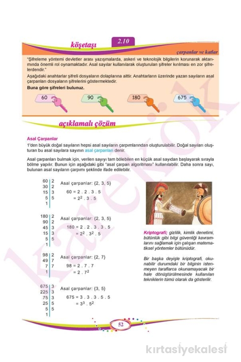 Karekök Yayınları 6. Sınıf Matematik Konu Anlatımı MPS