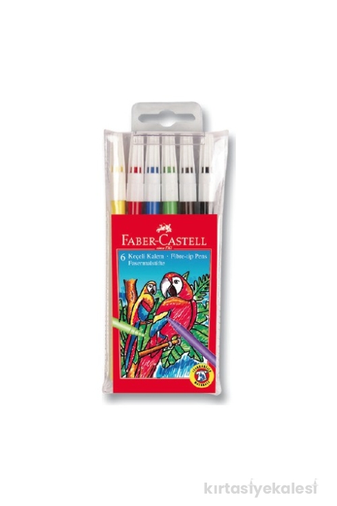 Faber-Castell Keçeli Kalem 6 Renk