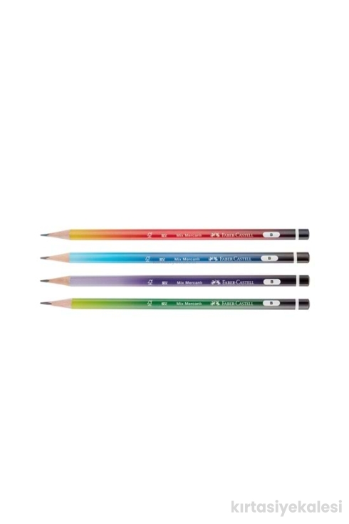 Faber-Castell Mix Mercanlı Üçgen Kurşun Kalem B