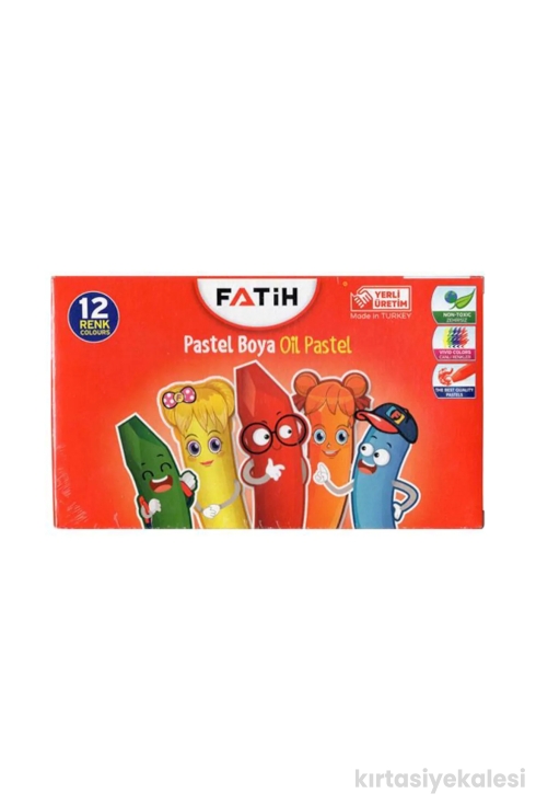 Fatih Pastel Boya 12 Renk 34012