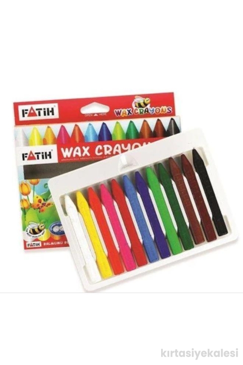 Fatih Wax Crayons Jumbo Mum Boya 12 Renk 50220