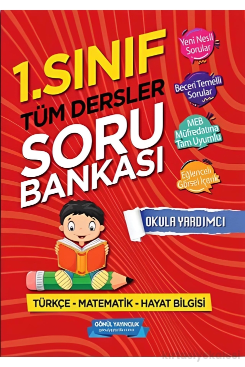 Gönül Yayıncılık 1. Sınıf Tüm Dersler Soru Bankası