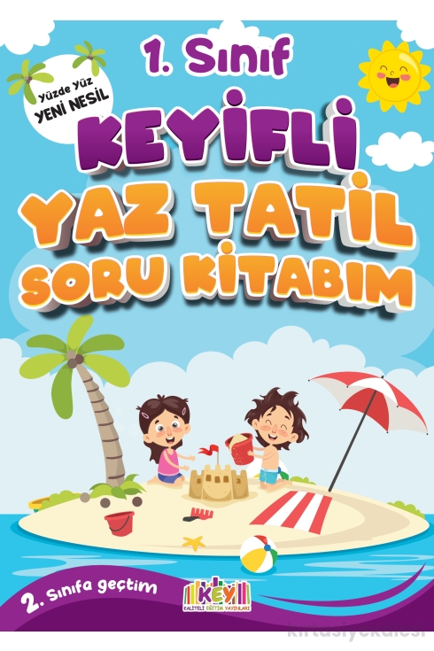 Kaliteli Eğitim Yayınları Key Yayınları 1. Sınıf Keyifli Yaz Tatili Seti