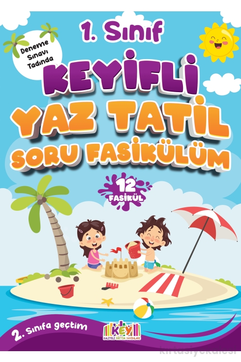Kaliteli Eğitim Yayınları Key Yayınları 1. Sınıf Keyifli Yaz Tatili Seti