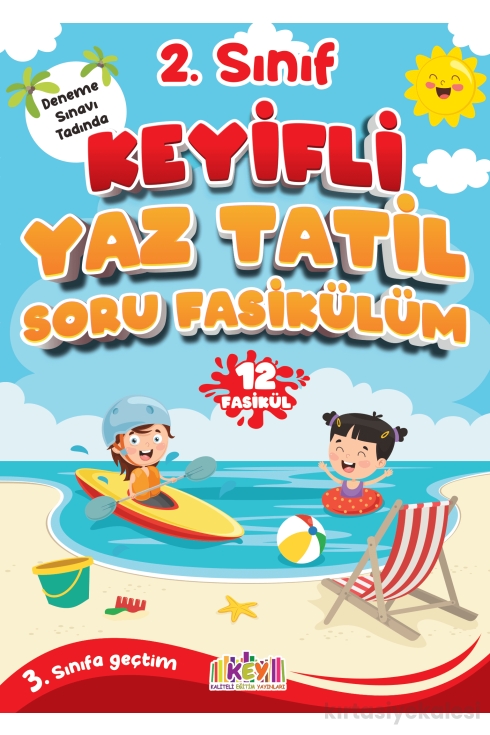 Kaliteli Eğitim Yayınları Key Yayınları 2. Sınıf Keyifli Yaz Tatili Seti